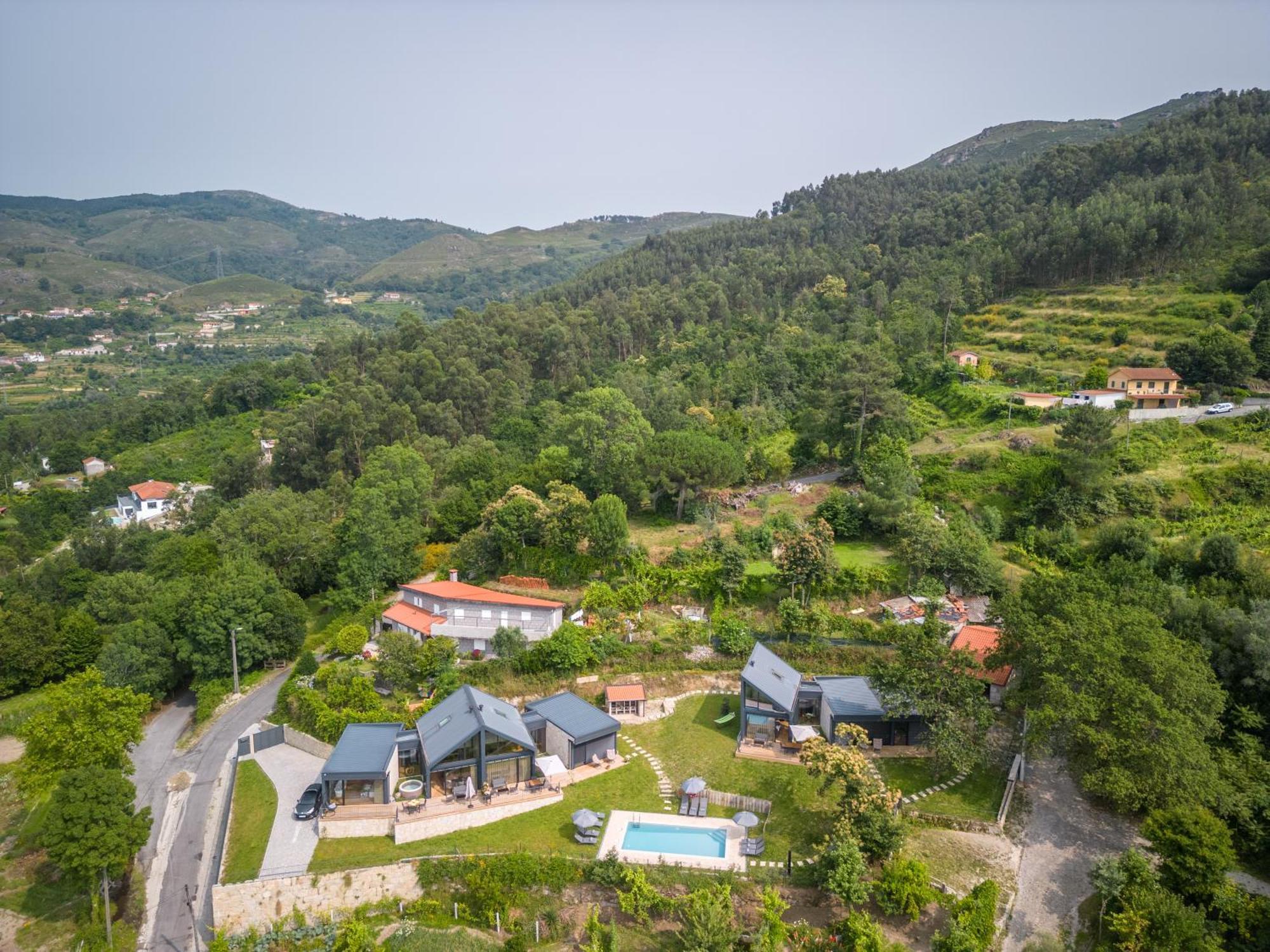 Casas De Bouro 1 Casa Das Hortensias Терраш-де-Бору Екстер'єр фото